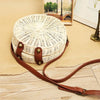 2019 Women Vintage Beach Straw Bag Ladies Handmade Woven Rattan Messenger Handbag Summer Bali Bohemian Crossbody Shoulder Bag