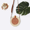 2019 Women Vintage Beach Straw Bag Ladies Handmade Woven Rattan Messenger Handbag Summer Bali Bohemian Crossbody Shoulder Bag