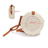 2019 Women Vintage Beach Straw Bag Ladies Handmade Woven Rattan Messenger Handbag Summer Bali Bohemian Crossbody Shoulder Bag