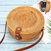 2019 Women Vintage Beach Straw Bag Ladies Handmade Woven Rattan Messenger Handbag Summer Bali Bohemian Crossbody Shoulder Bag