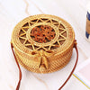 2019 Women Vintage Beach Straw Bag Ladies Handmade Woven Rattan Messenger Handbag Summer Bali Bohemian Crossbody Shoulder Bag