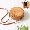 2019 Women Vintage Beach Straw Bag Ladies Handmade Woven Rattan Messenger Handbag Summer Bali Bohemian Crossbody Shoulder Bag